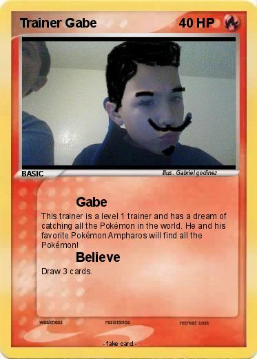 Pokemon Trainer Gabe