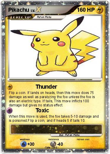 Pokemon Pikachu