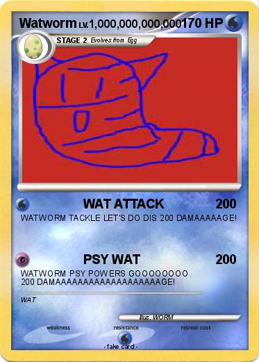 Pokemon Watworm