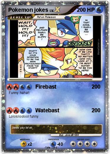 Pokemon Pokemon jokes