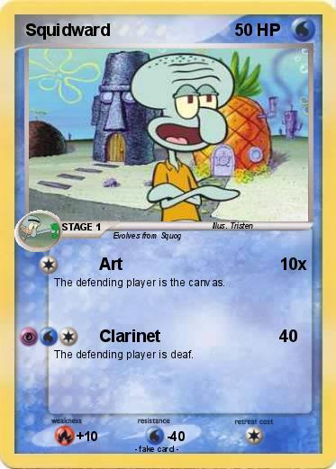 Pokemon Squidward