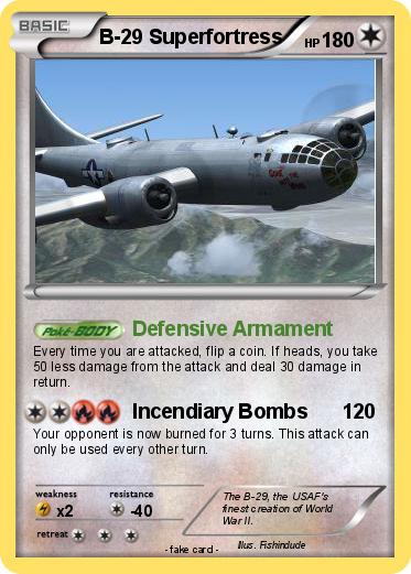 Pokemon B-29 Superfortress