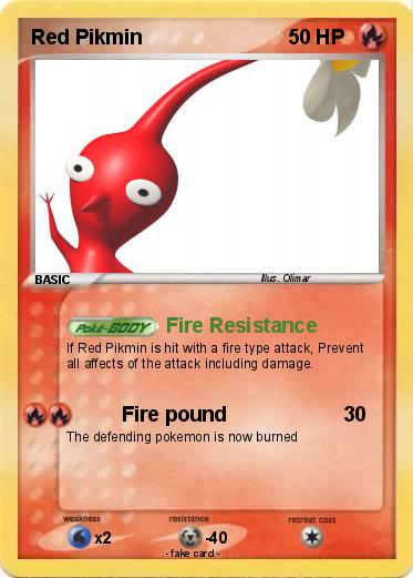 Pokemon Red Pikmin