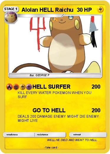 Pokemon Alolan HELL Raichu