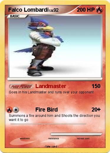 Pokemon Falco Lombardi