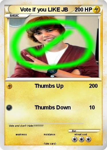 Pokemon Vote if you LIKE JB