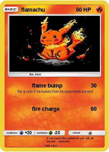 Pokemon flamachu