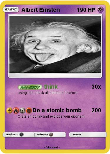 Pokemon Albert Einsten