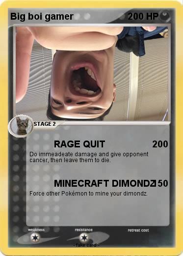 Pokemon Big boi gamer