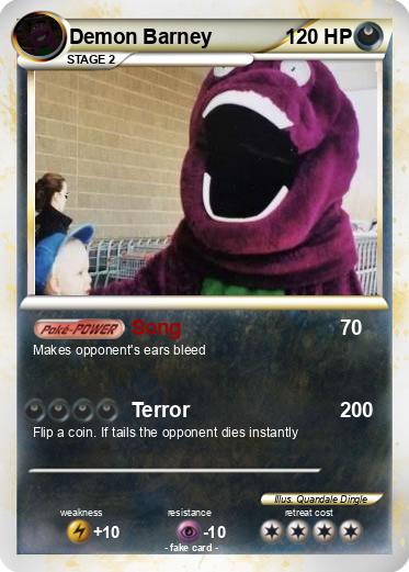 Pokemon Demon Barney