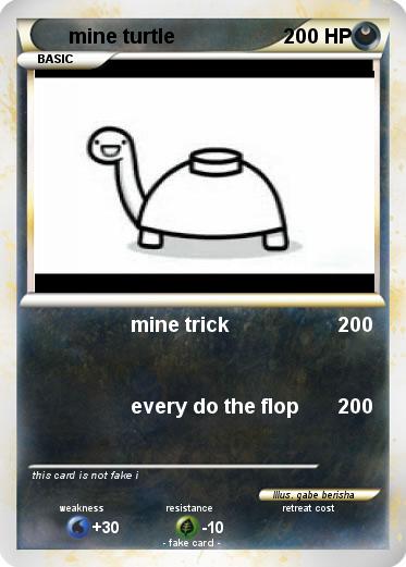 Pokemon mine turtle