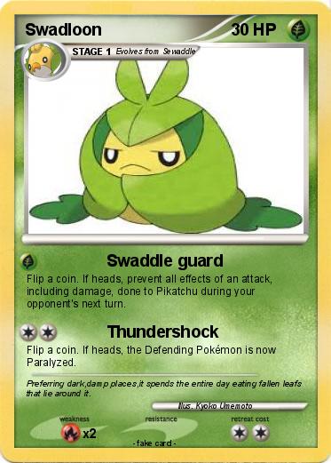 Pokemon Swadloon