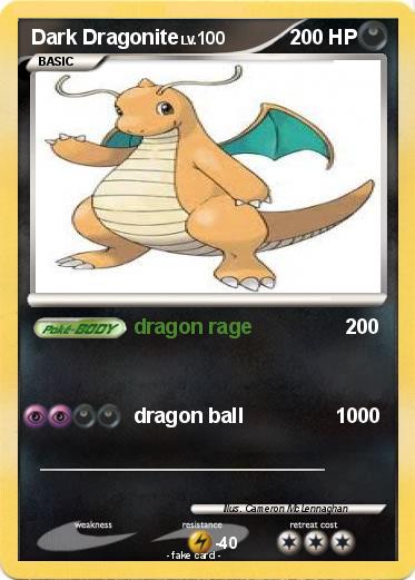 Pokemon Dark Dragonite