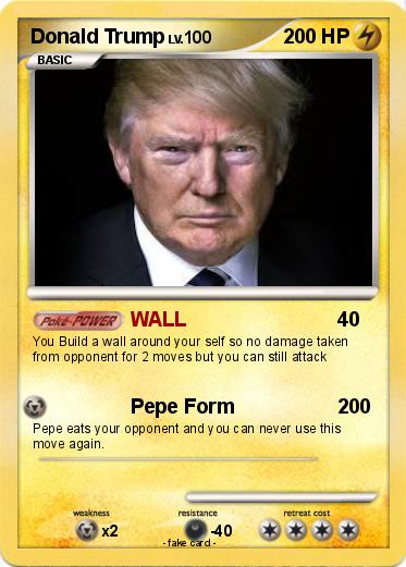 Pokemon Donald Trump