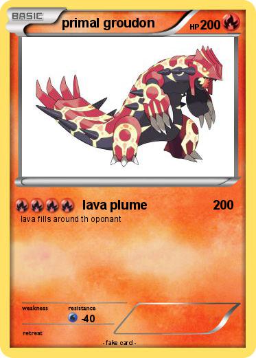 Pokemon primal groudon