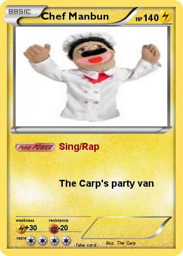 Pokemon Chef Manbun