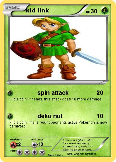 Pokemon kid link
