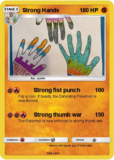 Pokemon Strong Hands