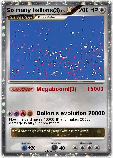 Pokemon So many ballons(3)