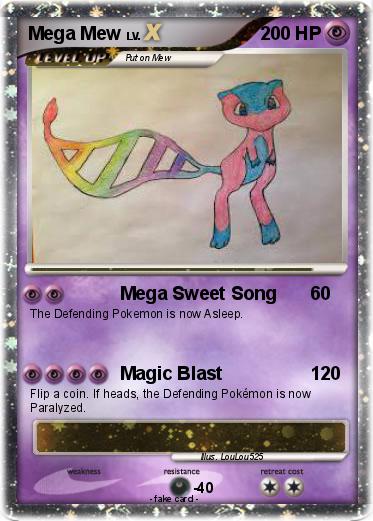 Pokemon Mega Mew