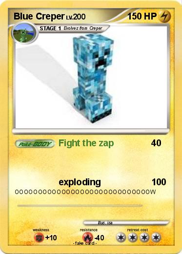 Pokemon Blue Creper