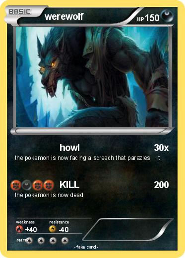 Pokemon werewolf