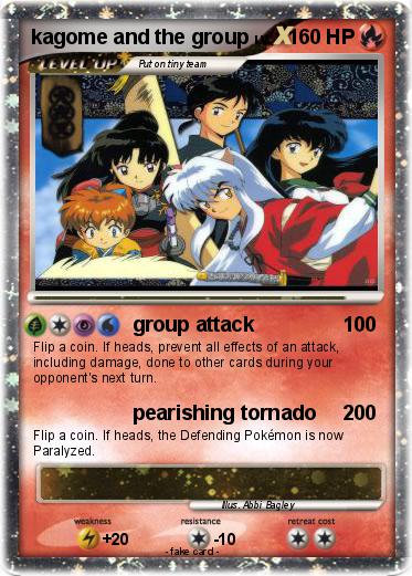 Pokemon kagome and the group
