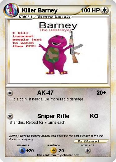 Pokemon Killer Barney
