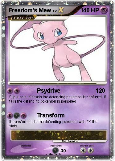 Pokemon Freedom's Mew