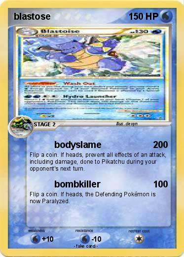 Pokemon blastose