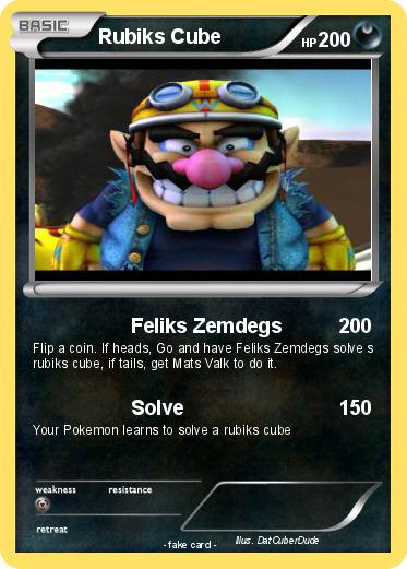 Pokemon Rubiks Cube