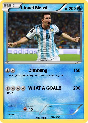 Pokemon Lionel Messi