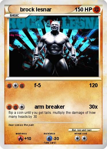 Pokemon brock lesnar