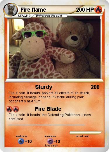 Pokemon Fire flame