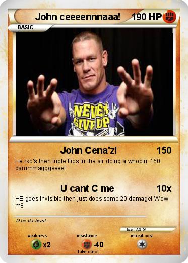 Pokemon John ceeeennnaaa!