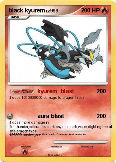 Pokemon black kyurem