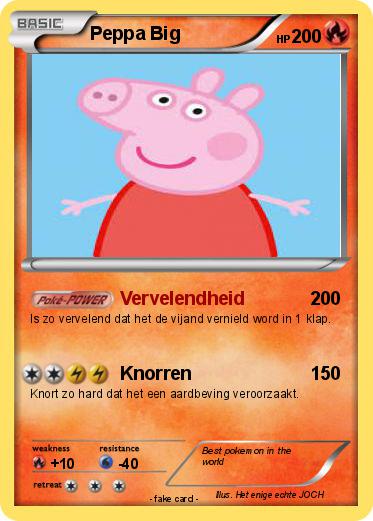 Pokemon Peppa Big
