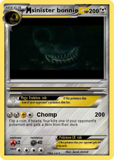 Pokemon sinister bonnie