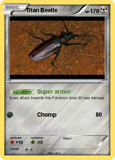 Pokemon Titan Beetle