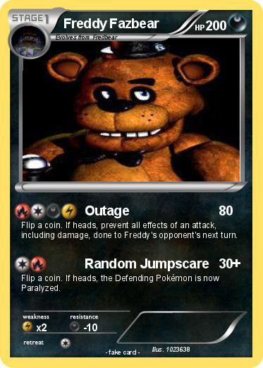 Pokemon Freddy Fazbear