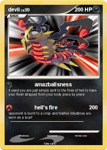 Pokemon devil