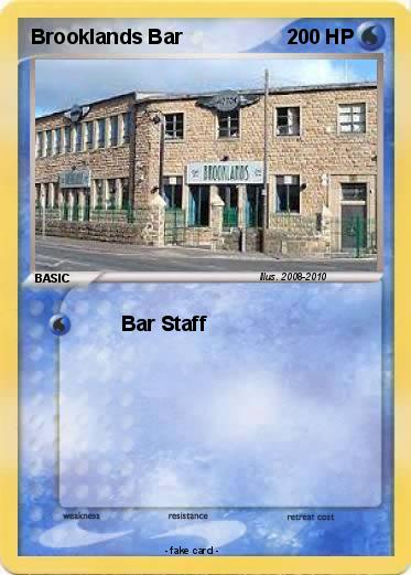 Pokemon Brooklands Bar