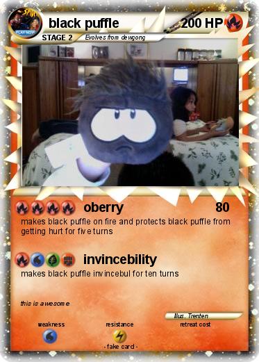 Pokemon black puffle
