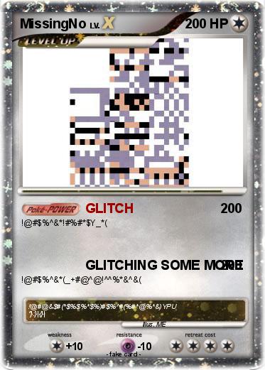 Pokemon MissingNo