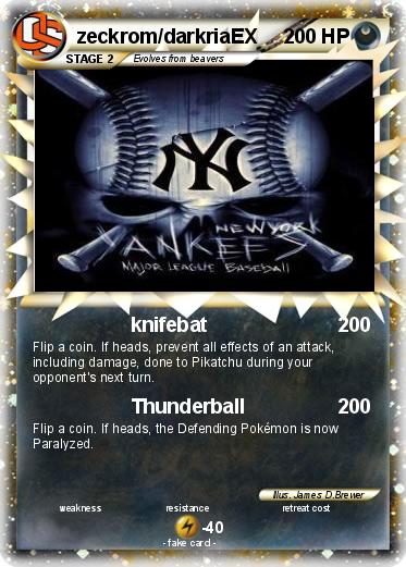 Pokemon zeckrom/darkriaEX