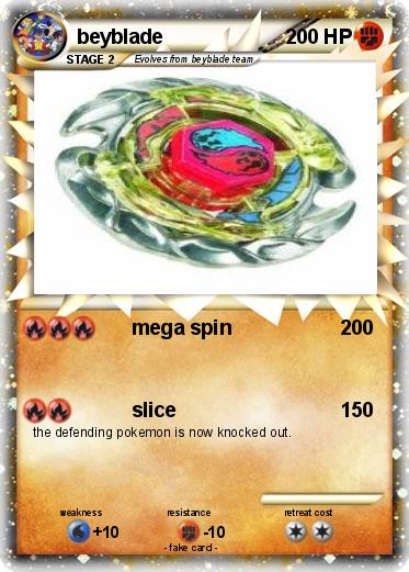 Pokemon beyblade