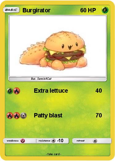 Pokemon Burgirator