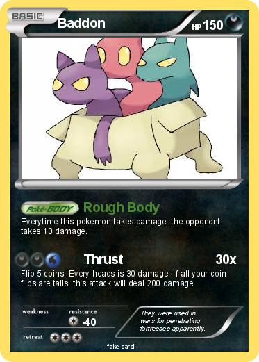 Pokemon Baddon
