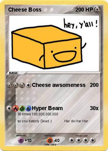 Pokemon Cheese Boss
