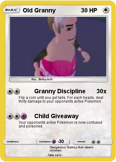 Pokemon Old Granny